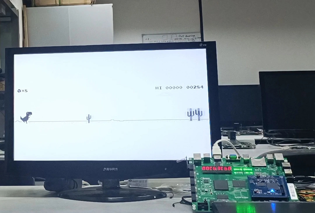 Playing the Dino game